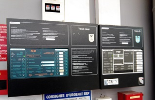 Centrale d'alarme incendie